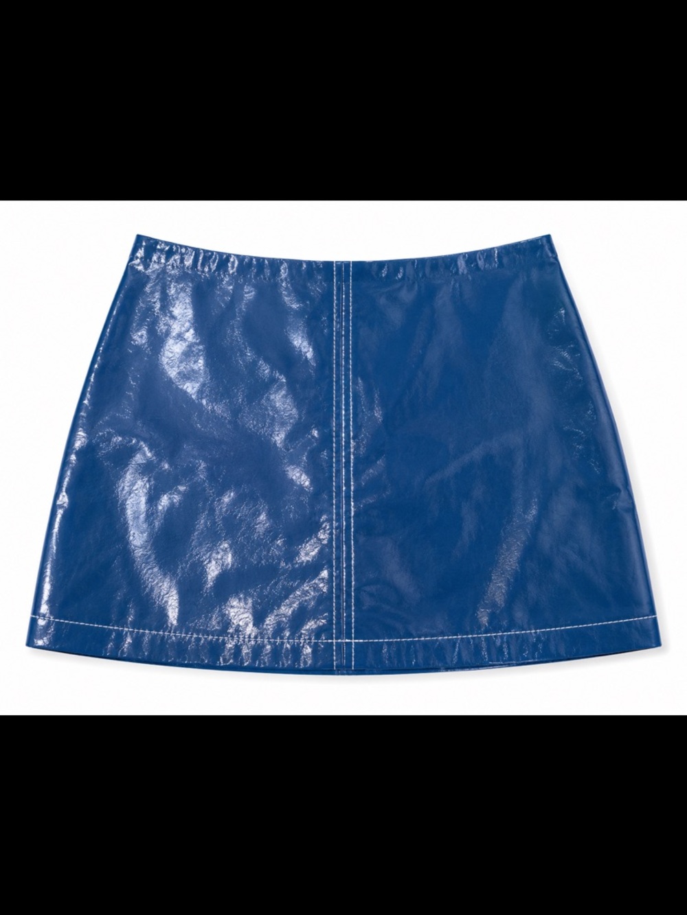 Urban Outfitters Teal Patent Mini Skirt